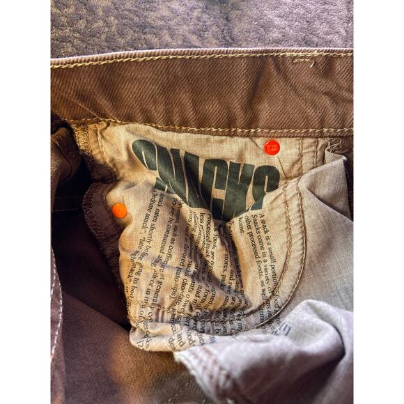 Snacks by Mother Women French Roast High Waisted Straight Leg Jeans Size 24 - Picture 5 of 8